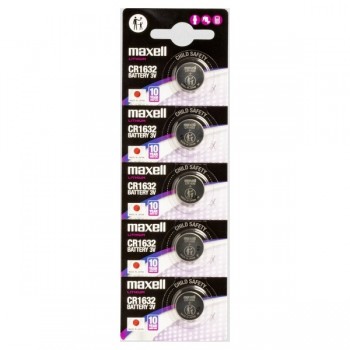 Maxell CR1632 Ličio baterijos 5 vnt.